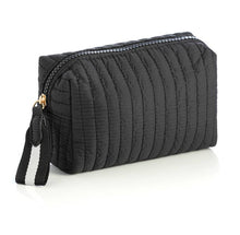 Load image into Gallery viewer, Quilted puffer cosmetic pouch
