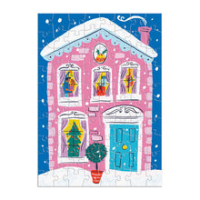 Load image into Gallery viewer, Louise Cunningham Merry and Bright 12 Days of Christmas Advent Puzzle Calendar
