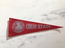Load image into Gallery viewer, Vintage mini Ohio State pennant
