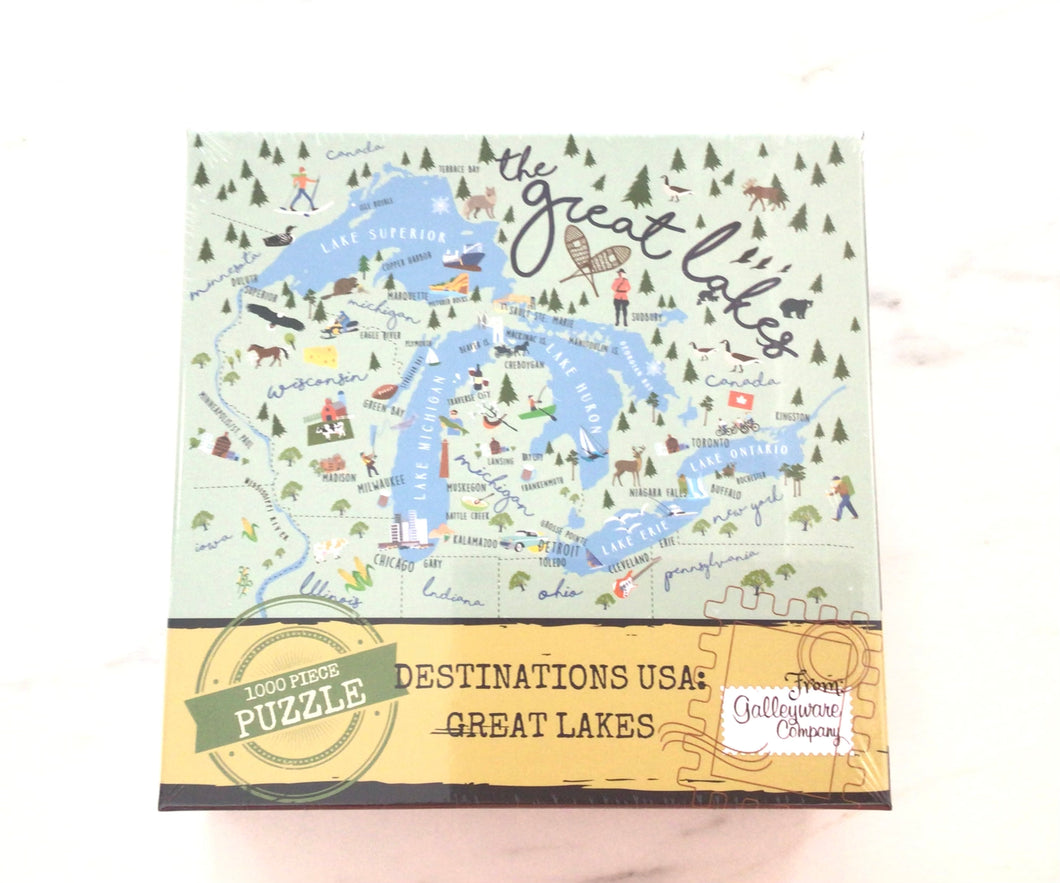 Great Lakes jigsaw puzzle 1000 pc
